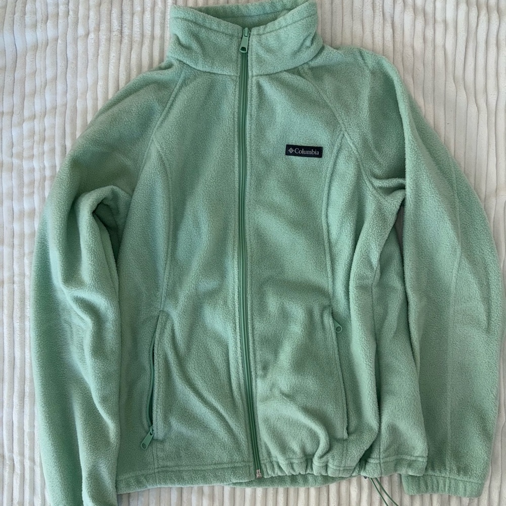 Columbia fleece full zip size M